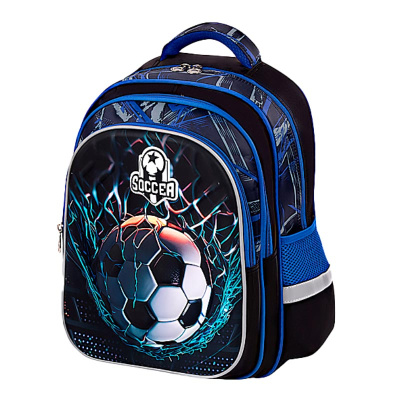 Рюкзак Flossy детский Soccer Club 2 отделения 3 кармана Brauberg 273181 1